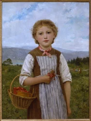 Girl with Strawberries