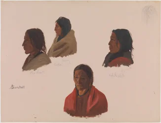 Studies of Native American Leaders Made at Fort Laramie