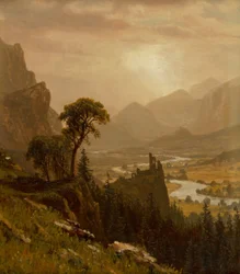 Sunset on the Mountain