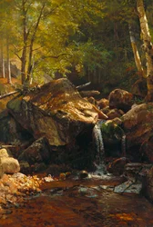 Thompson Cascade, White Mountains