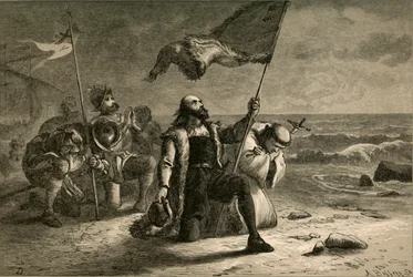 The Landing of Columbus, 1877