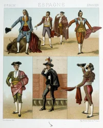 Toreador costume in Spain - in 