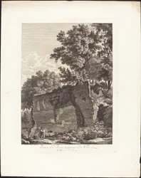 Ruins of the Upper Floor of the Villa of Cassius at Tivoli