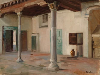 Courtyard in Toledo