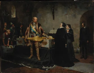 Duke Karl Insulting the Corpse of Klaus Fleming