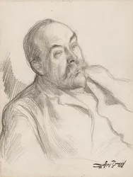 Portrait of a Man, Sketch