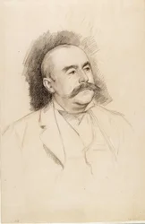 Portrait of Baron A. Portalis, Sketch