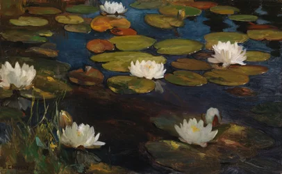 Water Lilies, study for Youth and a Mermaid