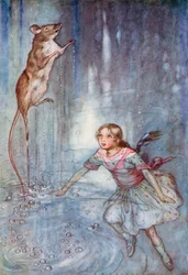 Illustration for Alice in Wonderland