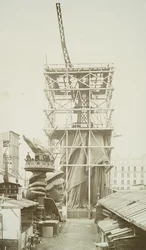 Assemblage of the Statue of Liberty