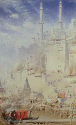 Benares (also known as Varanasi)
