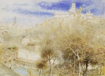 The Fonte Branda, Siena