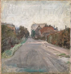 Street. Outskirts of Copenhagen