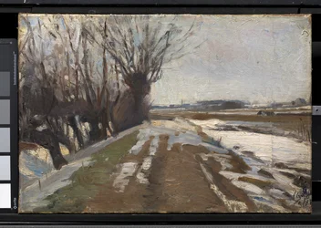 Winter Landscape. Utterslev near Copenhagen