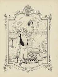 Cartoon from Memoires d