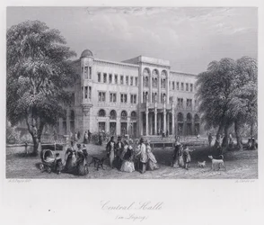 Central Halle, in Leipzig