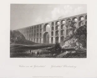 Viaduct Over the Golzschthal, Saxony