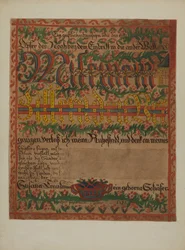 Pa. German Death Certificate