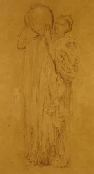 Girl with Pitcher, c.1867