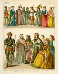 English Costume 1400-1450