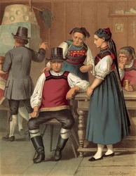 German costume, Baden, Rickesbach