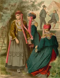 German costume, Hannover, Das alte Land