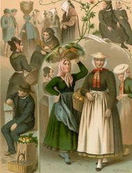 German Costume, Imgebung von Hamburg und Bremen
