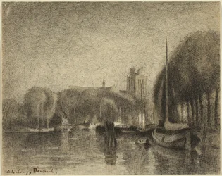 Harbor in Dordrecht