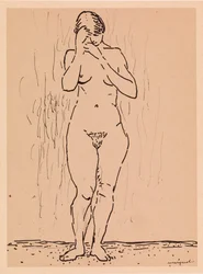Nude Woman Standing