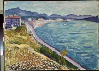 View of the Basque Coast at Saint-Jean-de-Luz