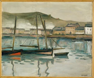 The Harbour at Fecamp, Normandy