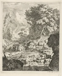 Pan and Syrinx (Landscapes series)