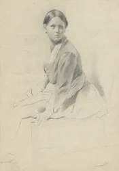 Seated Young Woman