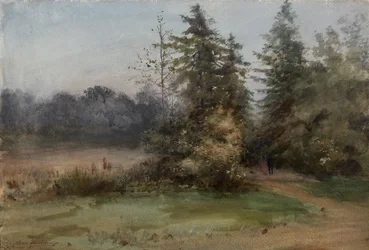 Landscape with Two Figures