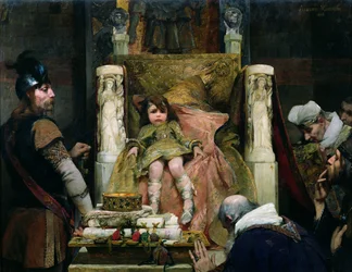 Homage to Clovis II (635-657)