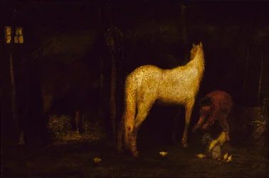 In the Stable, before 1911