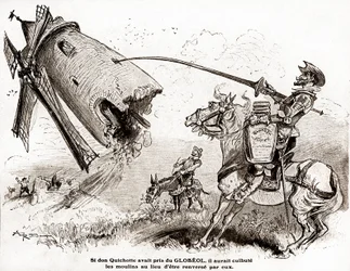 Don Quixote (for an Advertisement for the Fortifying Globeol, c.1916)