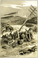 Illustration by Albert Robida for Leon Berthault