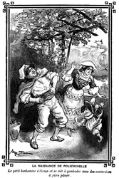 The birth of Polichinelle