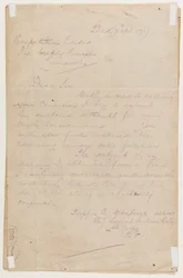 Letter to the Competition Editor, 23 September 1917