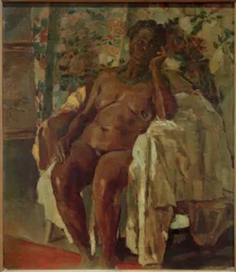 Seated (Seated Black Woman)