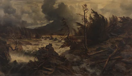 Thunderstorm in the High Mountains