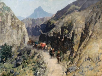 Caravan in Persia