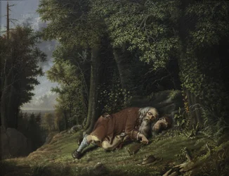 Rip Van Winkle Asleep
