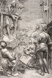 Saint John the Baptist Preaching in the Desert