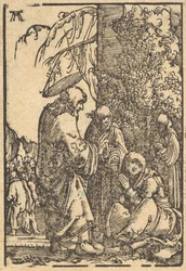 Christ Taking Leave of His Mother, from The Fall and Salvation of Mankind, ca. 1513