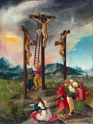 Christ on the Cross Between the Thieves