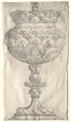 Goblet with Lilies of the Valley