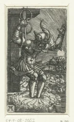 Horatius Cocles Jumps into the Tiber