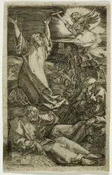 Agony in the Garden, from the Engraved Passion